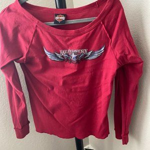 Womens Harley Davidson long sleeve shirt
